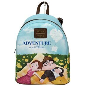 Loungefly Disney Pixar Up Carl & Ellie Picnic Mini Backpack